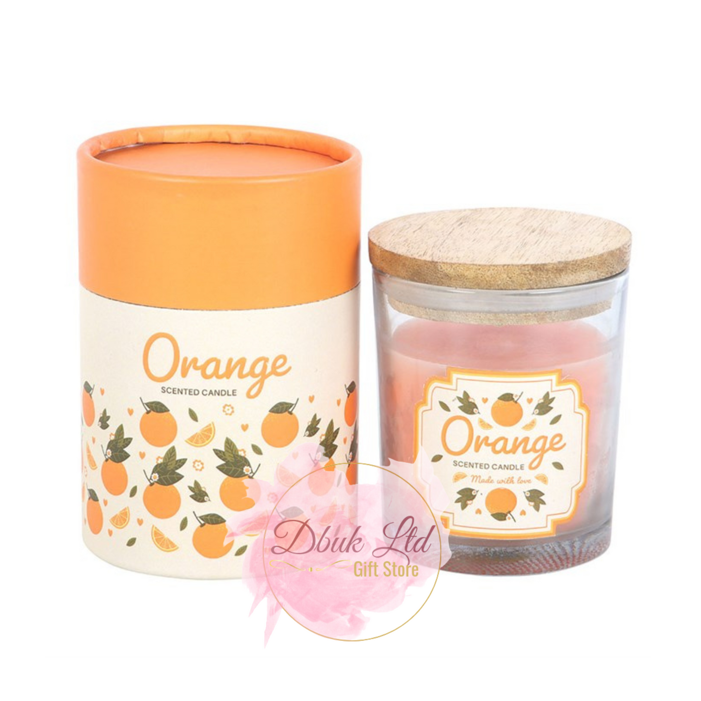 Orange Scented Candle