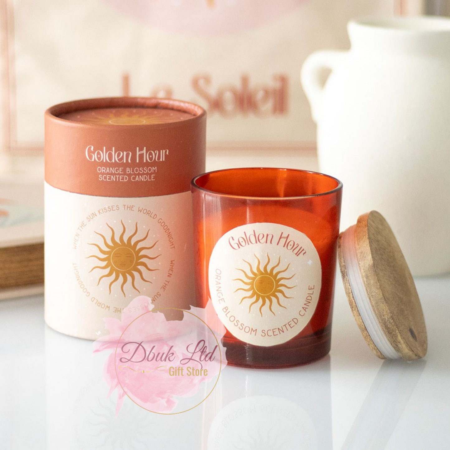 Golden Hour Orange Blossom Candle