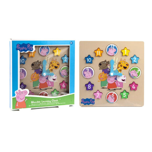 Peppa pig clock store puzzle