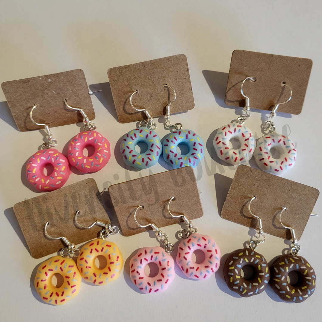 Donut Earrings