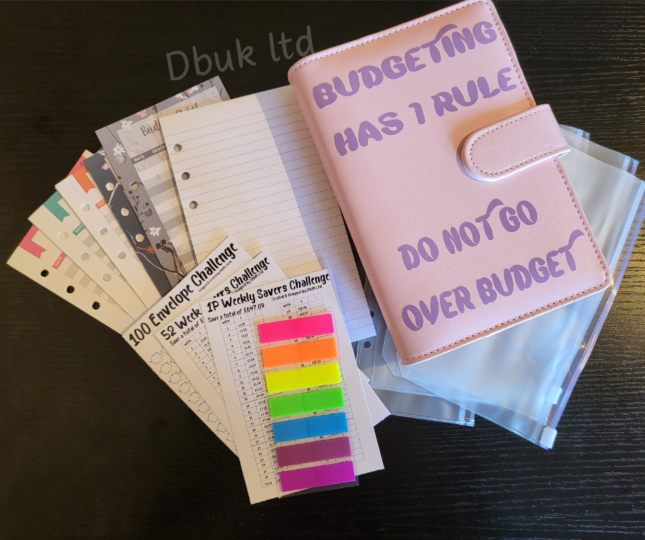 DBUK A6 Budget Binders