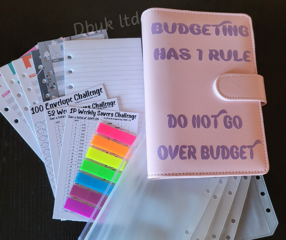 DBUK A6 Budget Binders