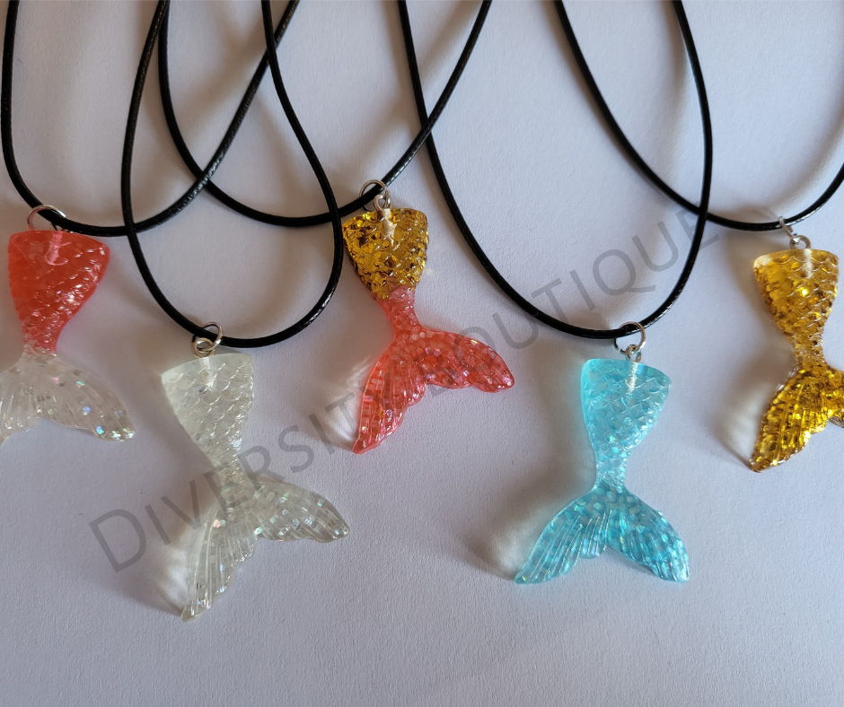 Novelty Mermaid Tail Necklaces