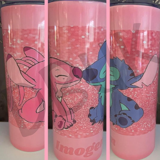 Personalised Skinny Tumbler - Stitch&Angel