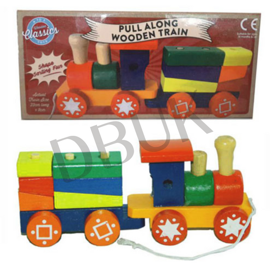 Wooden Train & Carriage Puzzle