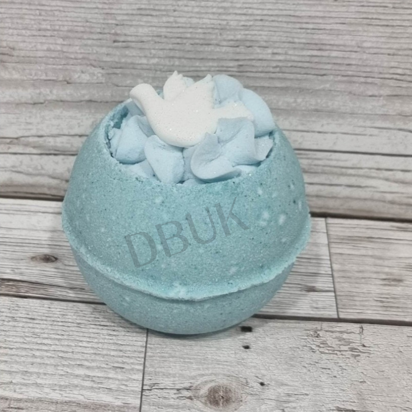 White Dove Whipped Top Bath Bomb