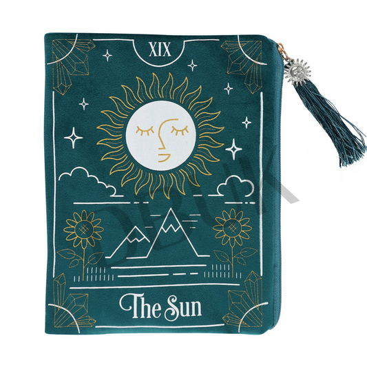 The Sun Tarot Card Zippered Bag