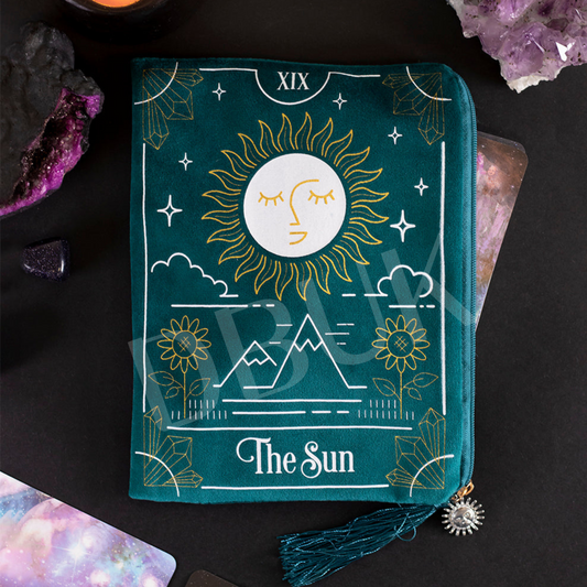 The Sun Tarot Card Zippered Bag
