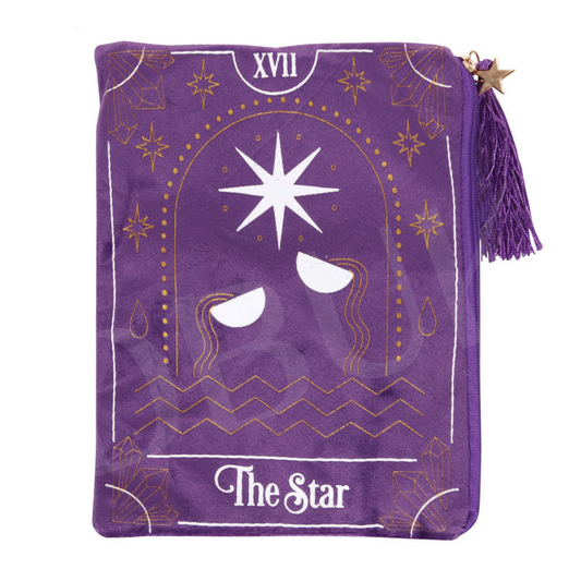 The Star Tarot Card Zippered Bag