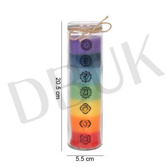 Tall Chakra Candle