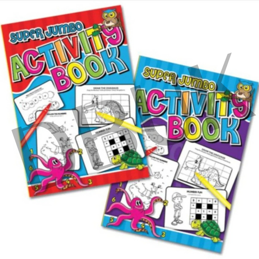 Super Jumbo Activity Book
