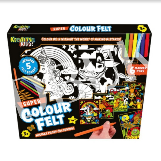 Super Colour Felt Kit