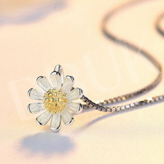 Sunflower Pendant Necklace