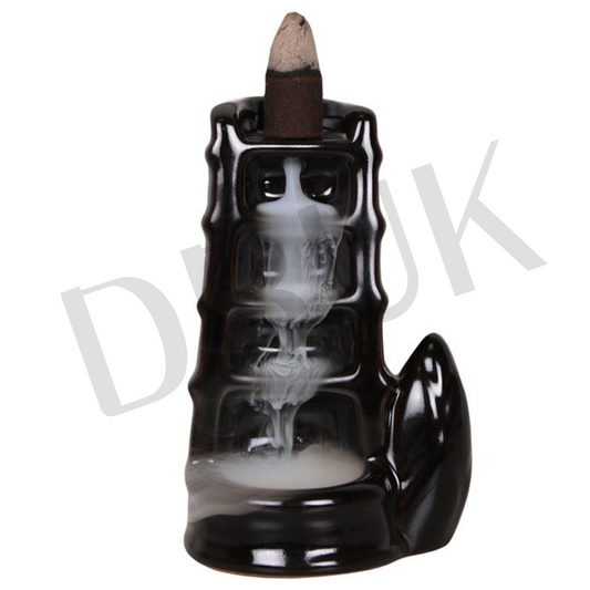 Split Bamboo Fountain Backflow Incense Burner