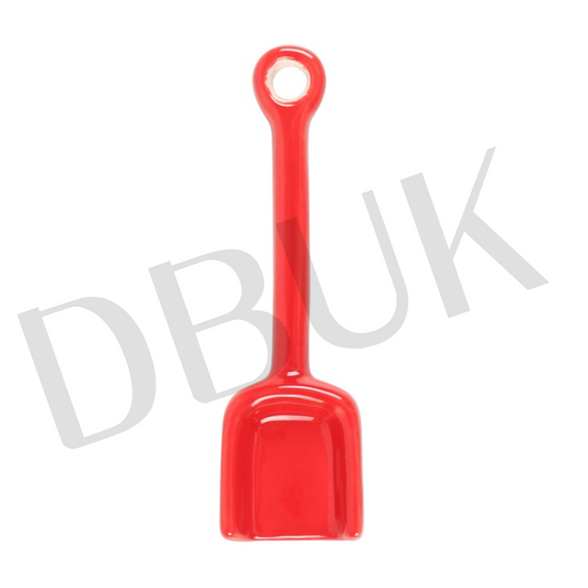Set of 2 Bucket Shaped Ceramic Egg Cups with Spade Spoons