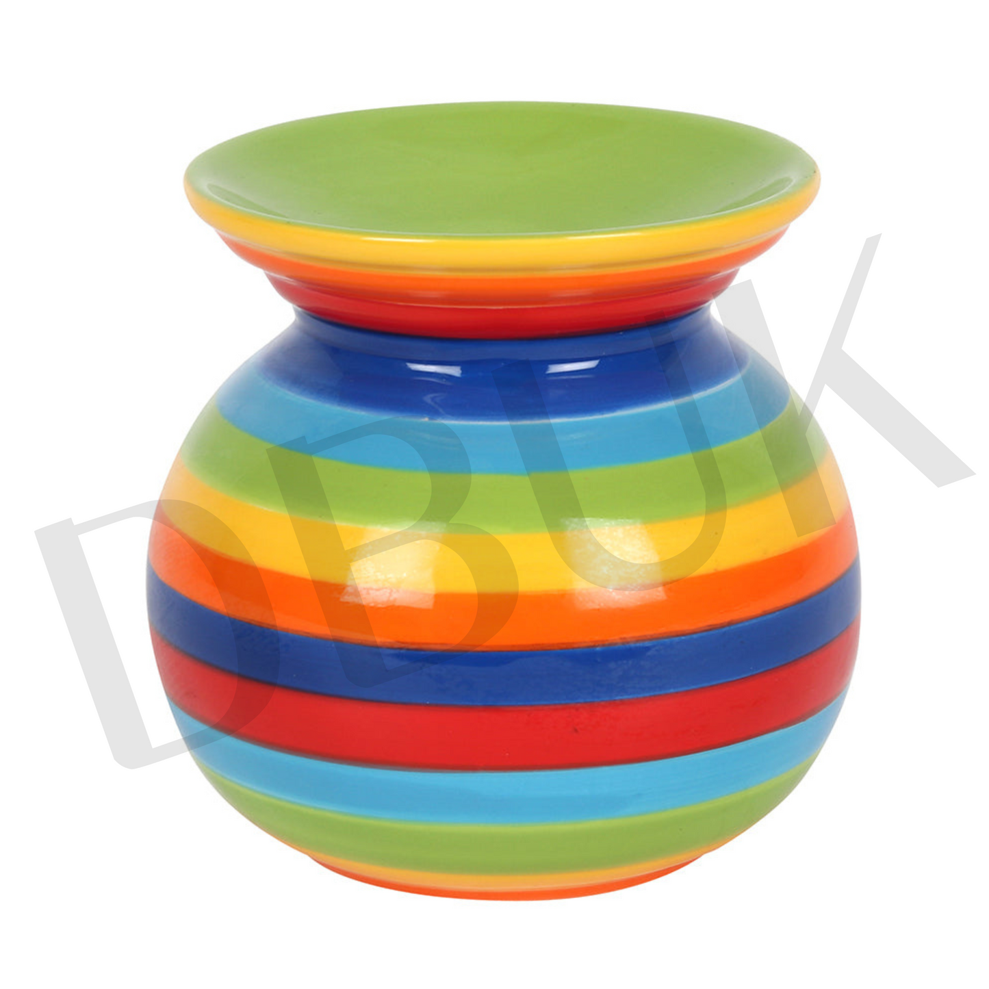 Rainbow Stripe Oil Burner