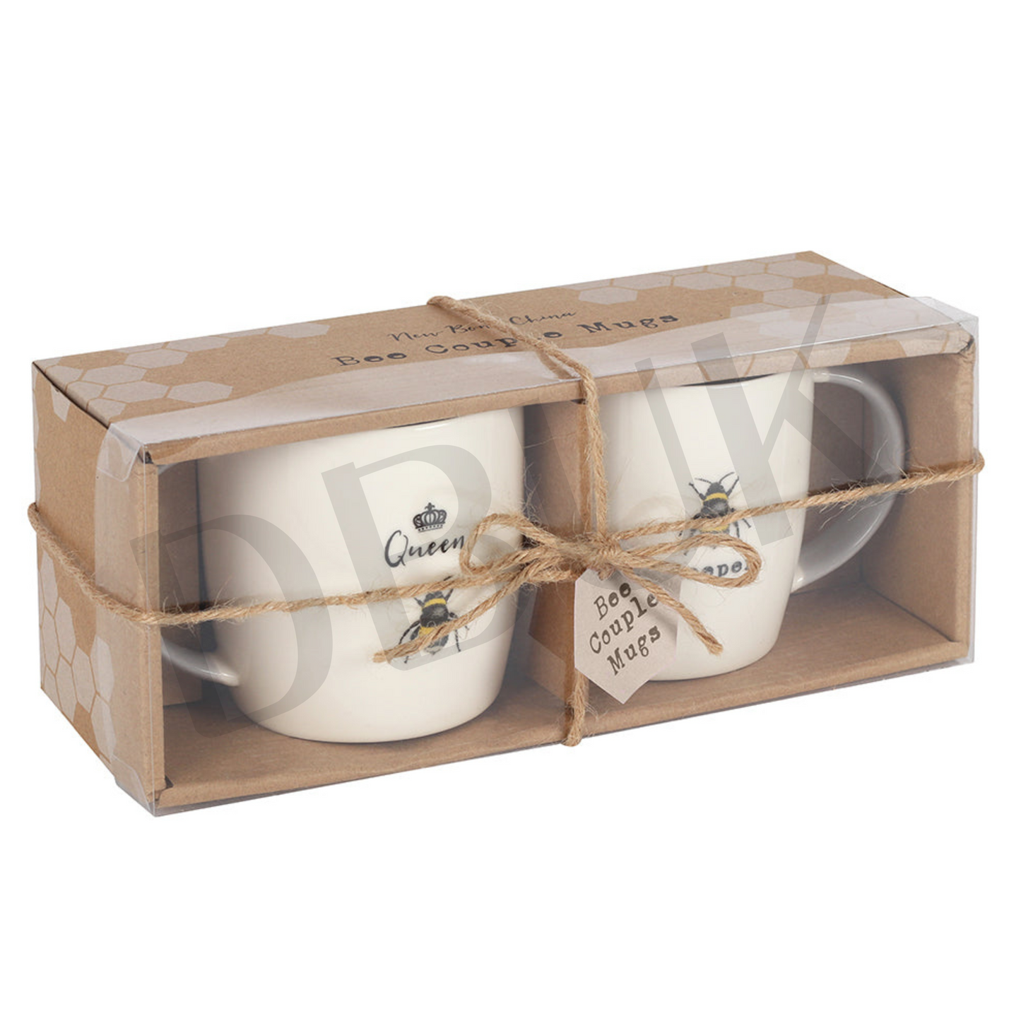Queen Bee and Bee Keeper Mug Set