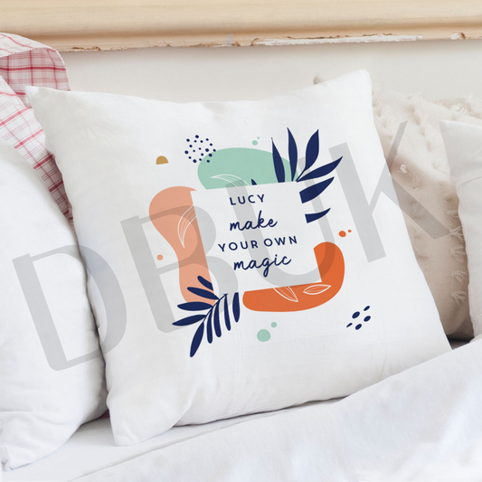 Personalised Tropical Cushion