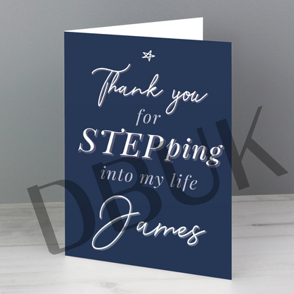 Personalised Stepdad Card