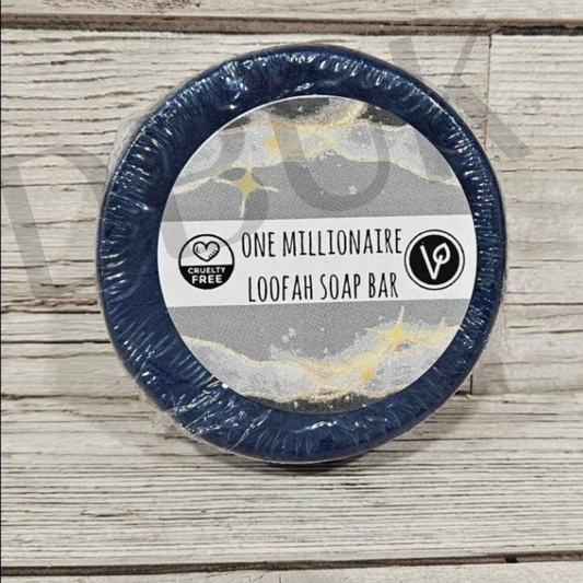 One Millionaire Loofah Soap Bar