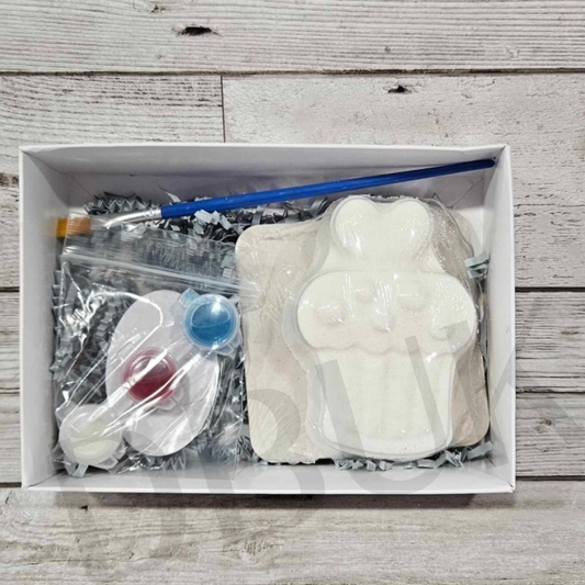 Paint Your Own Cupcake Bath Bomb Kit