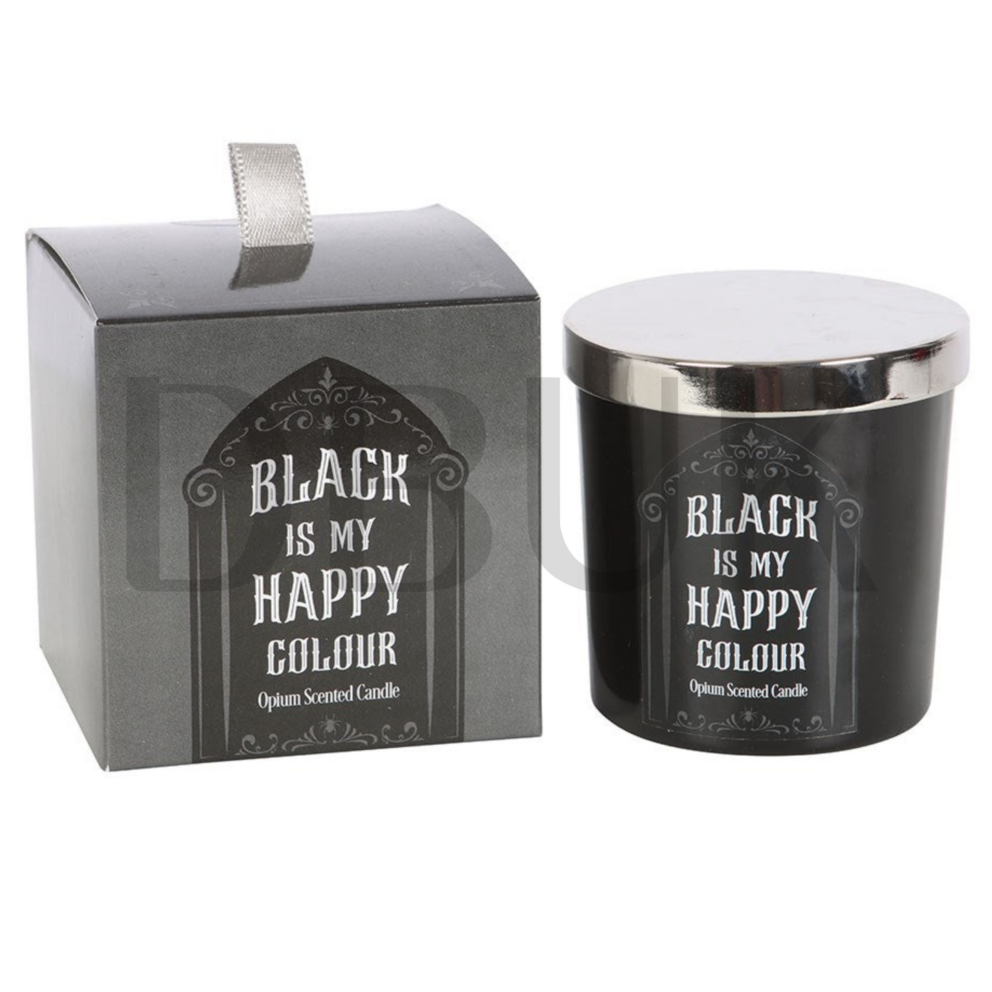 Black Is My Happy Colour Opium Candle