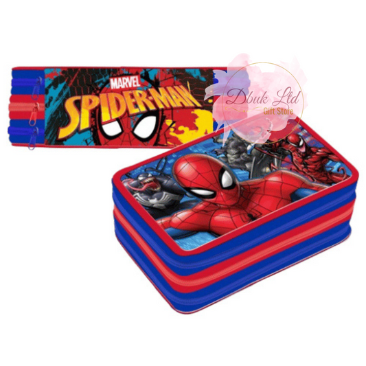 Official Spiderman 3 Zip Filled Pencil Case