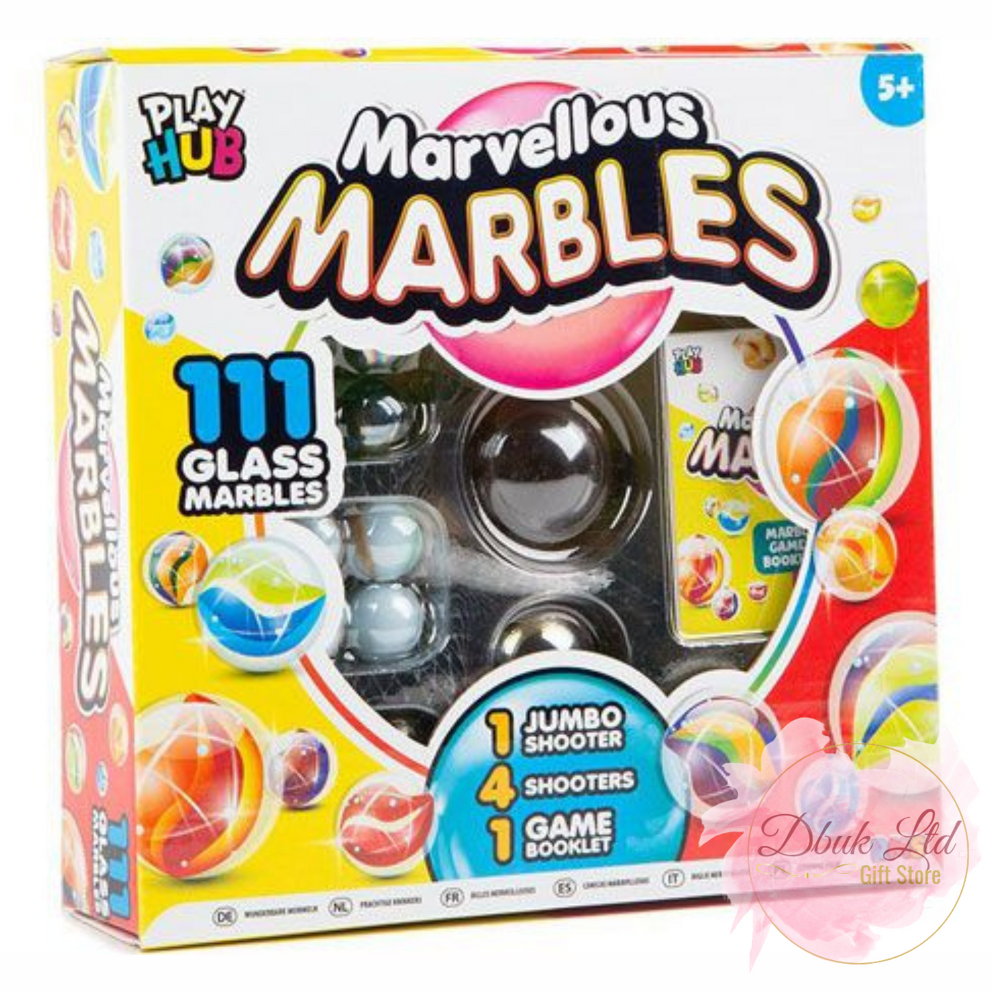 Marvellous Marbles, 111 Glass Marble Set