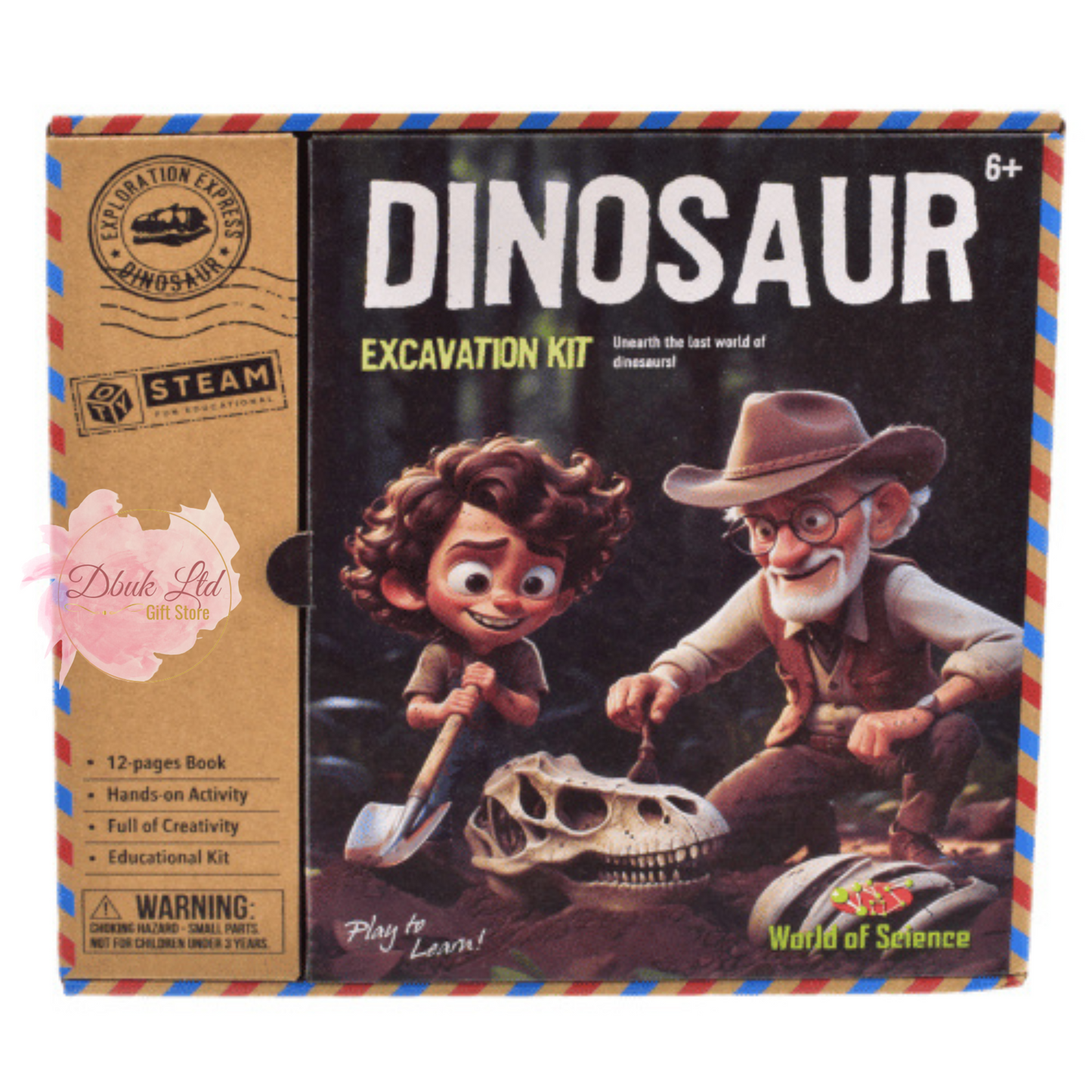 Dinosaur Excavation Play Kit