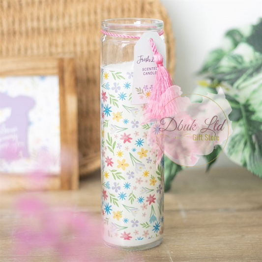 Spring Floral Print Fresh Linen