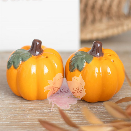 Pumpkin Salt & Pepper Shakers Set