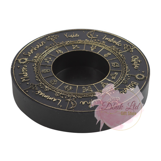 Wheel Of The Year Tealight Candle Holder