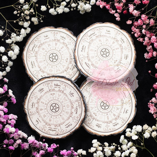 Wheel of the Year Coaster Set