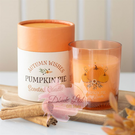 Autumn Wishes Pumpkin Pie Candle
