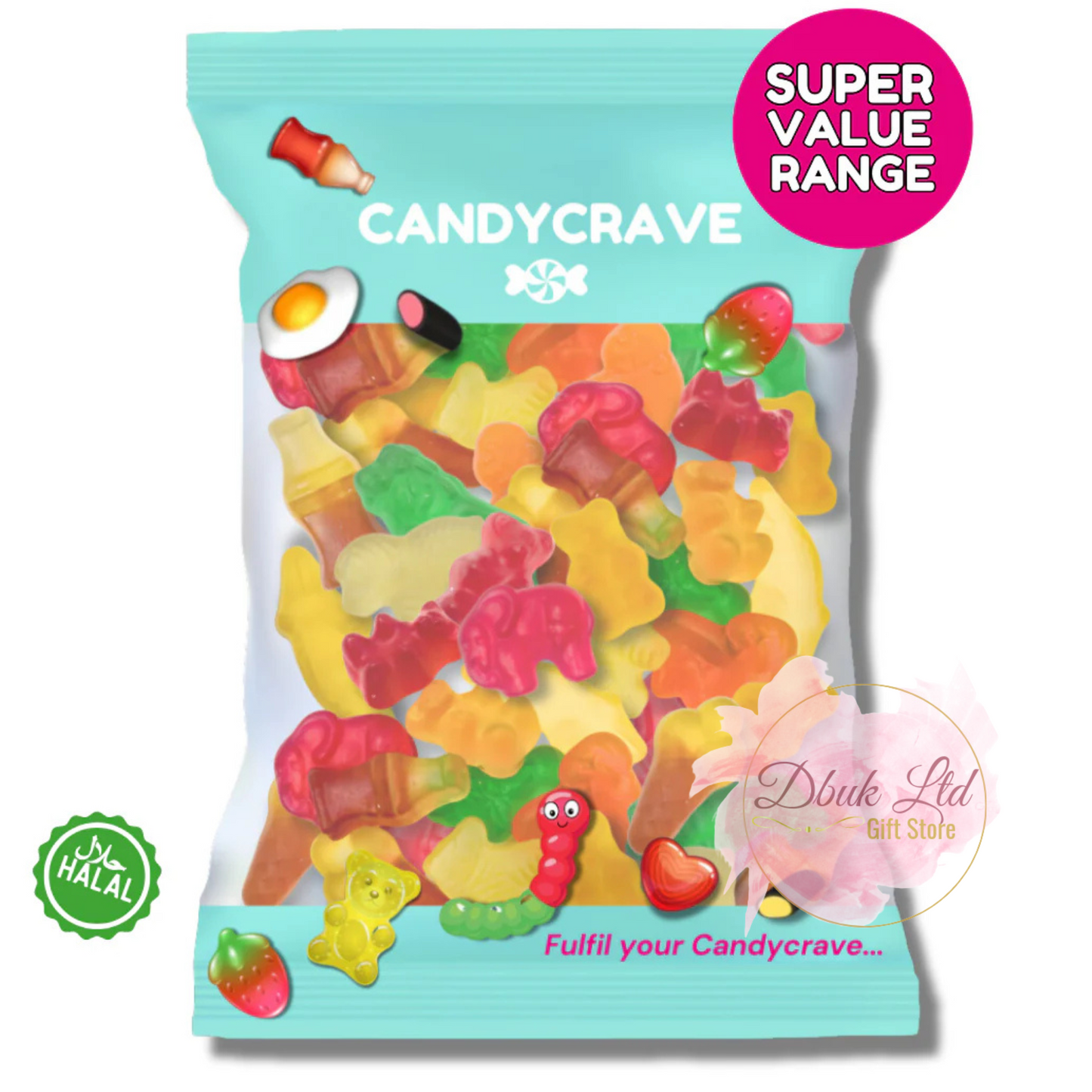 Candycrave Super Value Jelly Mix 1kg