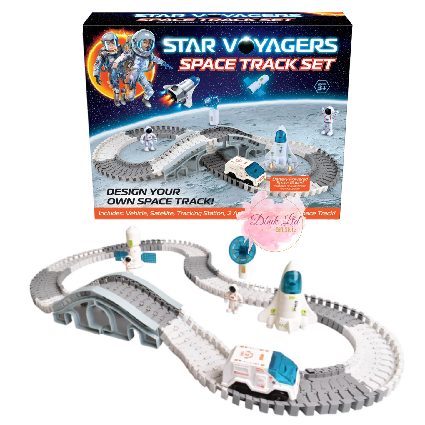 Star Voyagers Space Vehicle & Track Set