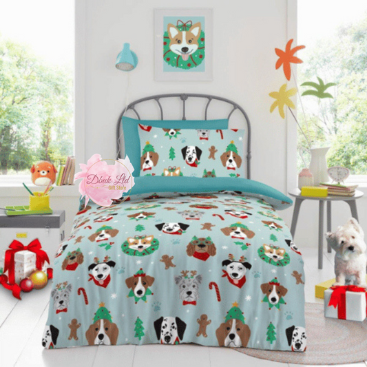 Ultra Soft duvet Set - Christmas Dog