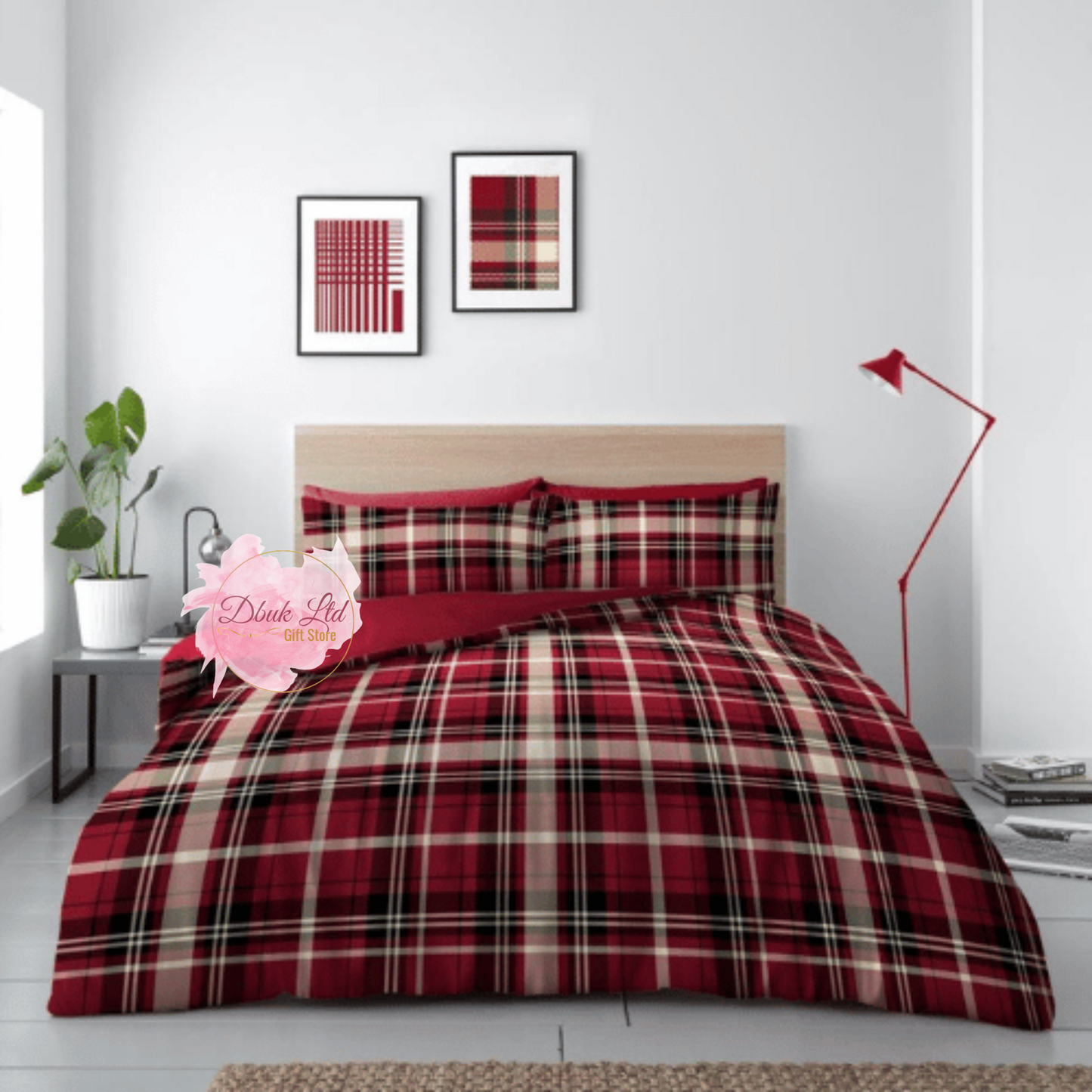 Ultra Soft duvet Set - Tanner Check