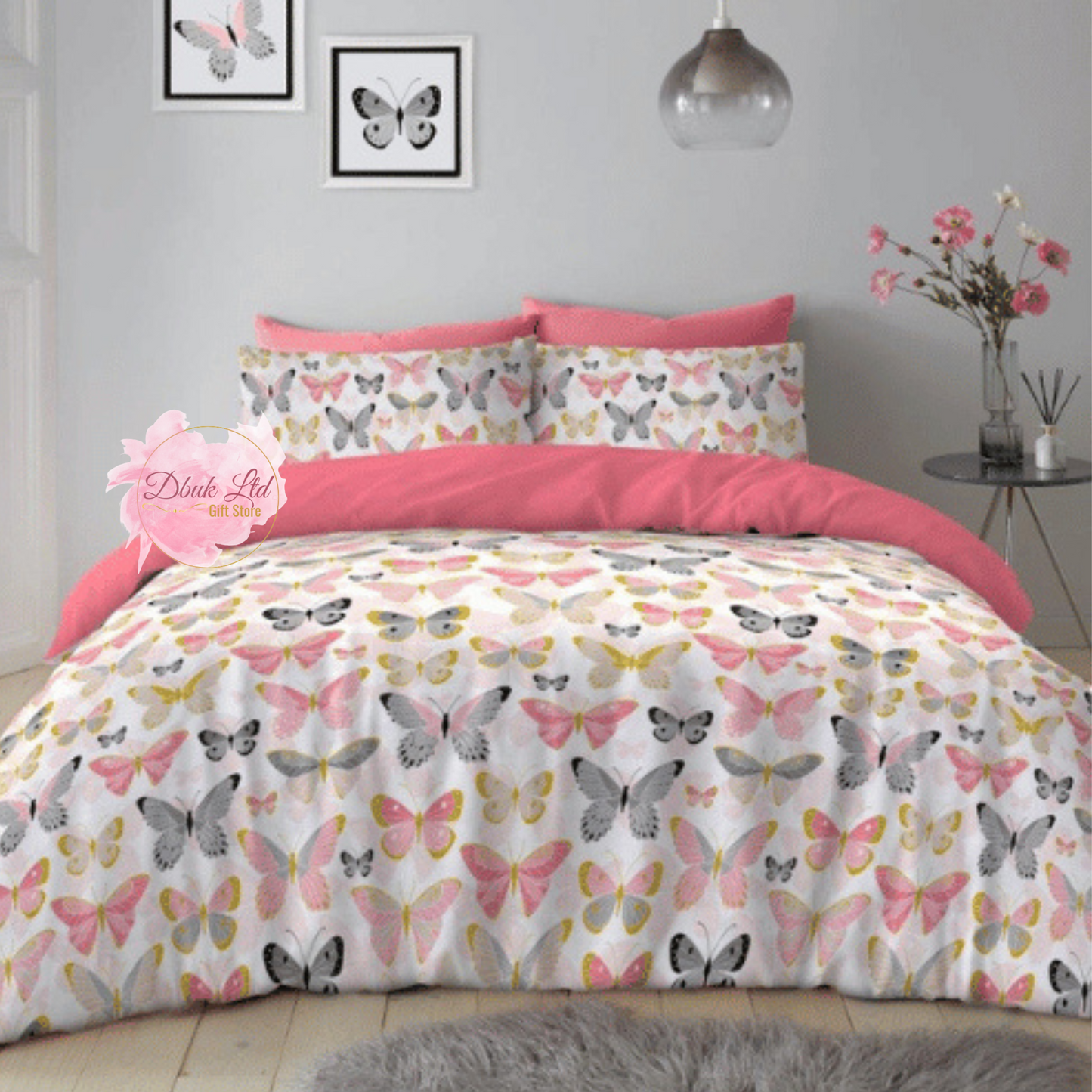 Ultra Soft duvet Set - Butterflies