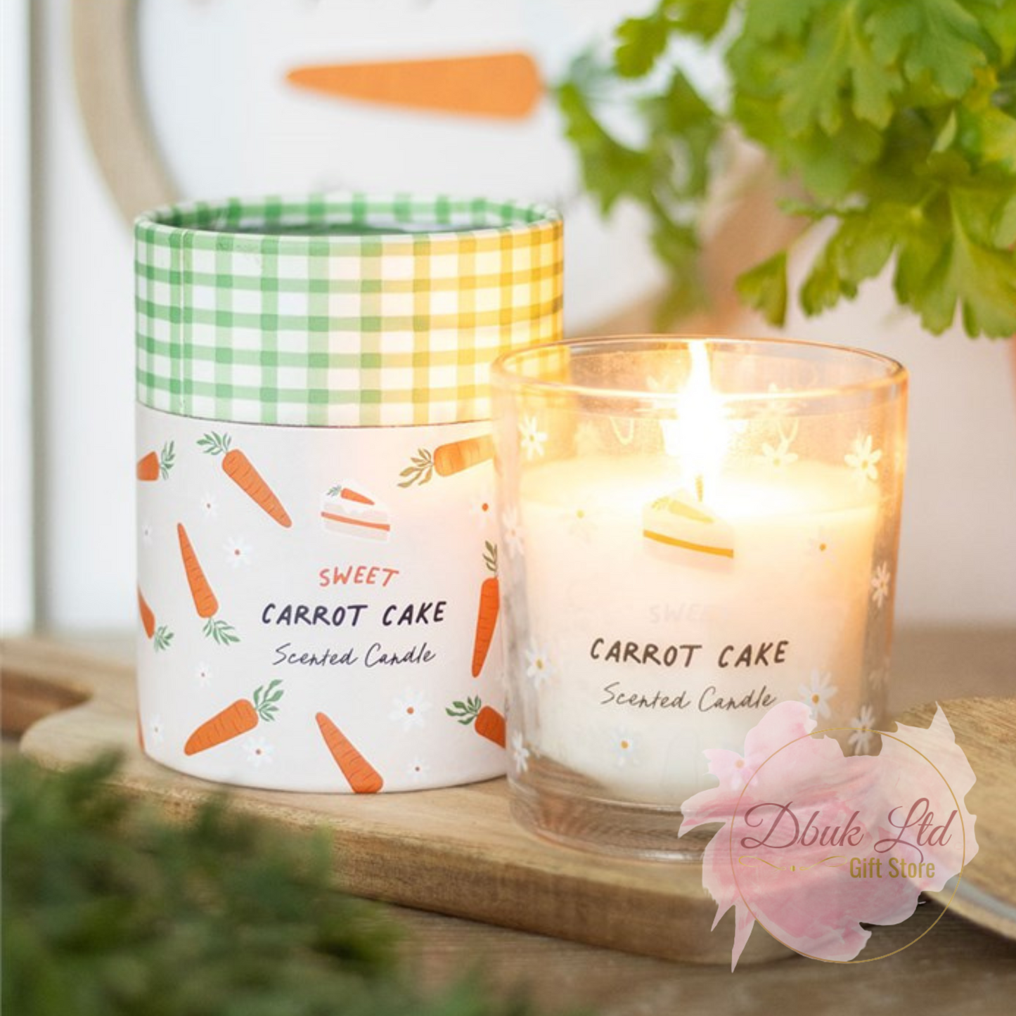 Sweet Carrot Cake Candle