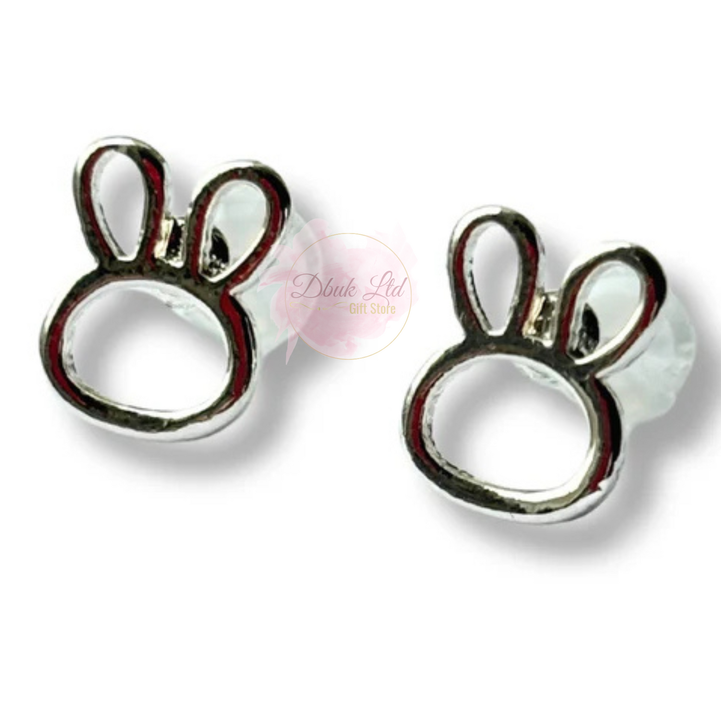 Hollow Bunny Stud Earrings