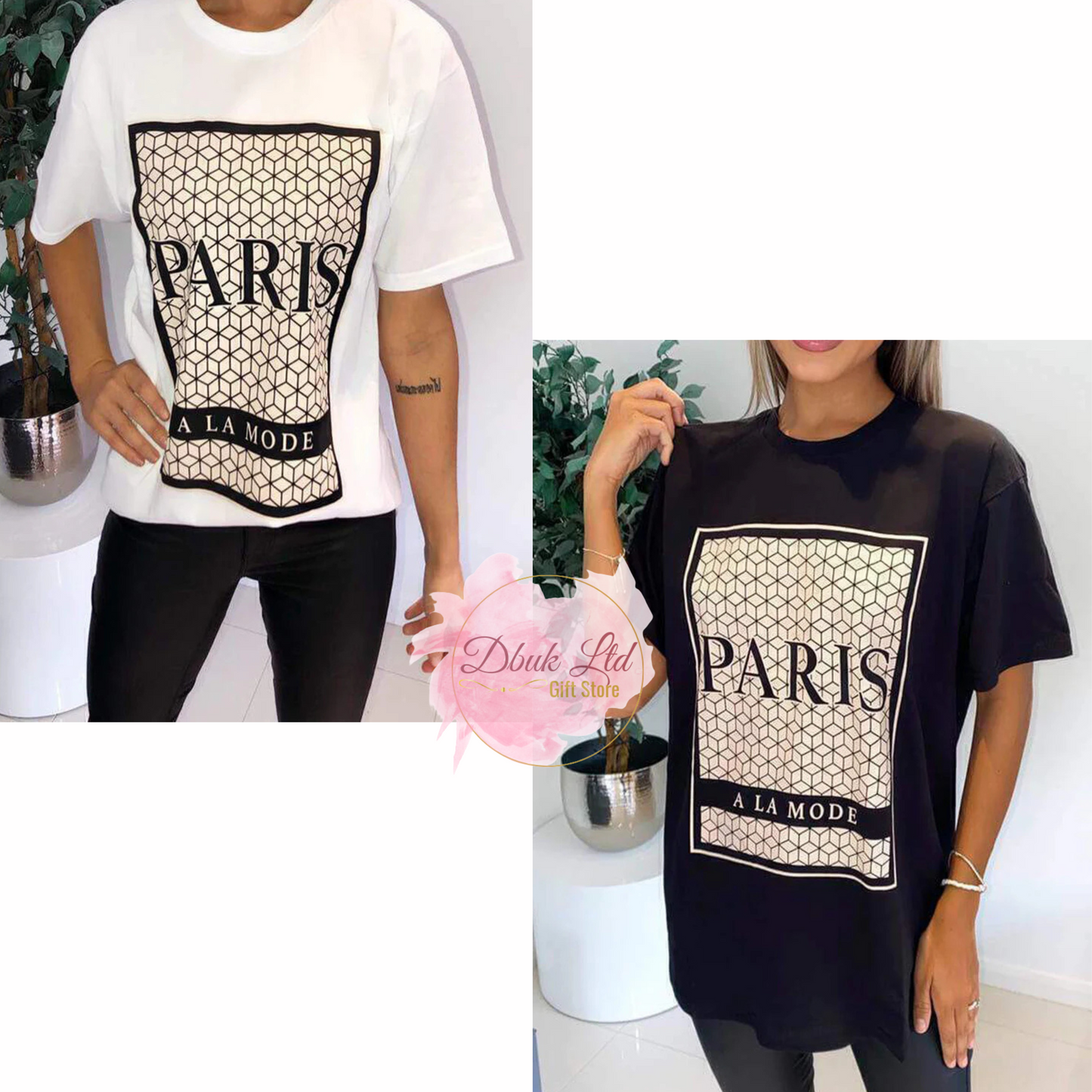 Paris Slogan T-shirt