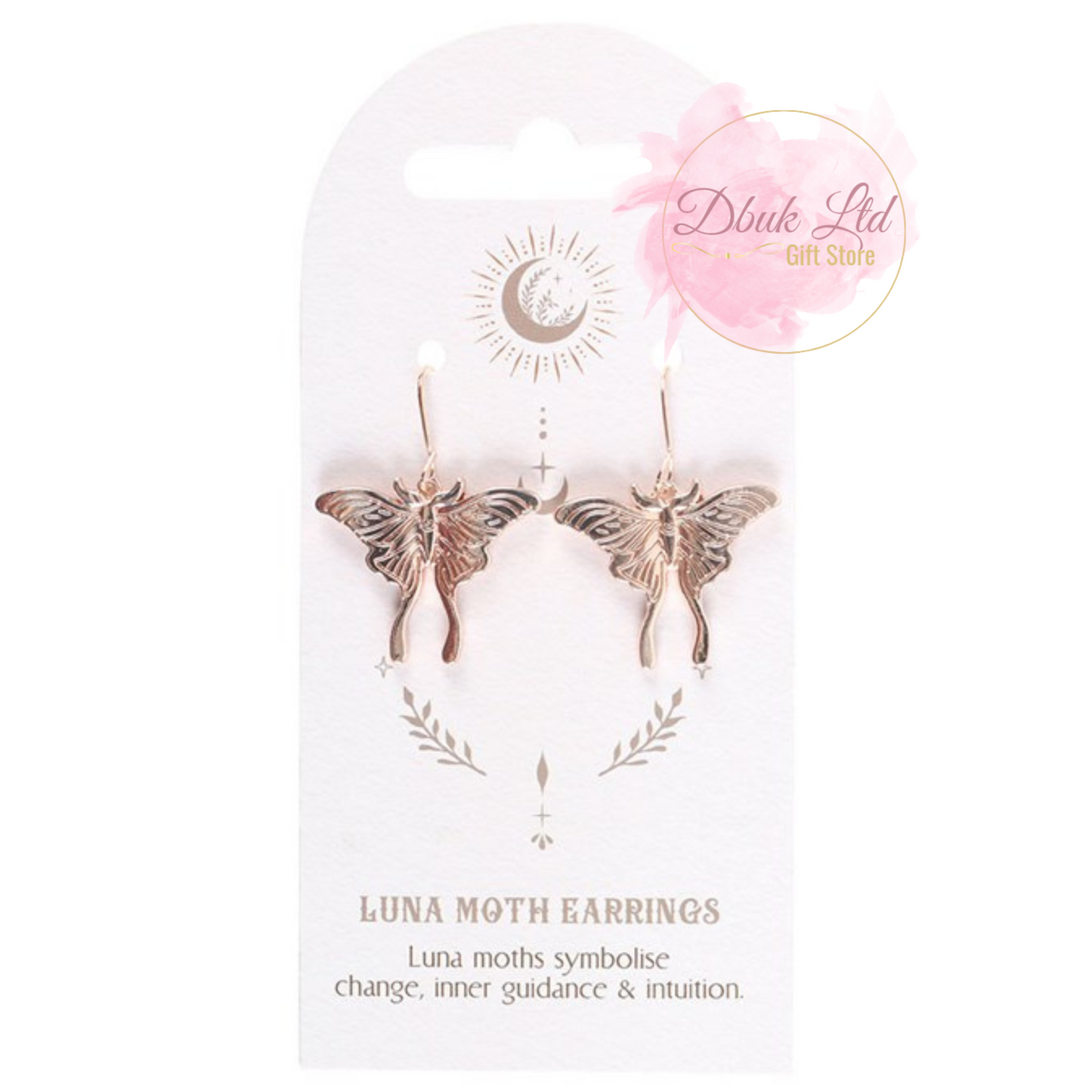 Luna Moth Earrings