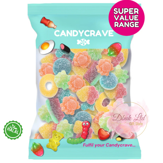 Candycrave Super Value Fizzy Mix 1kg