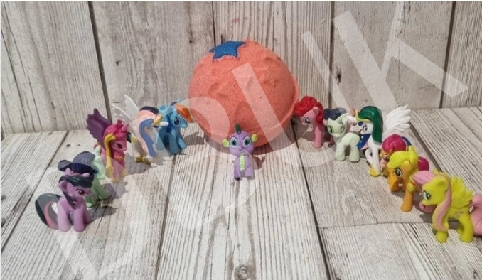 Little Pony Toy Bath Bomb