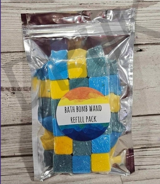 'Mermaid' Bath Bomb Wand Refill Pack-160g