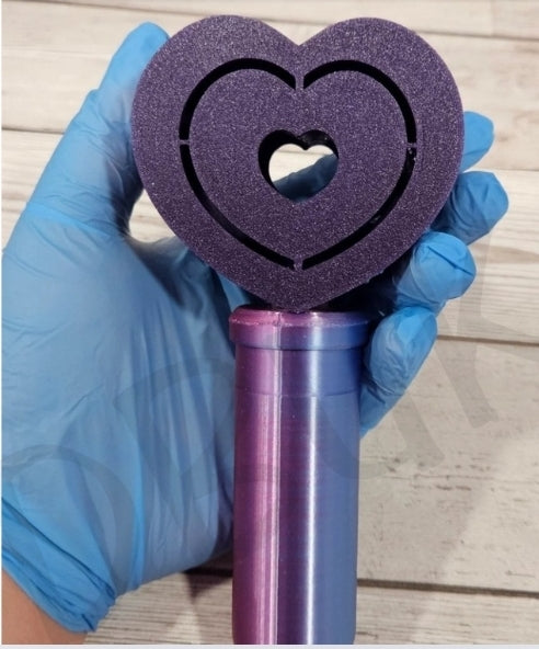 Heat Changing Heart Bath Bomb Wand