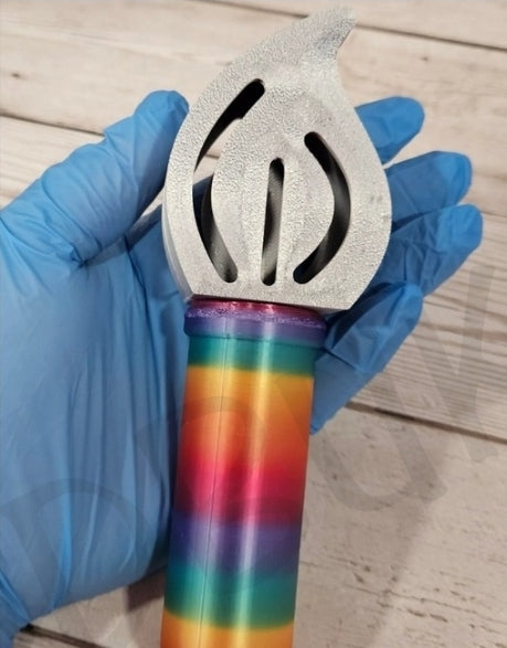 Rainbow Bath Bomb Wand