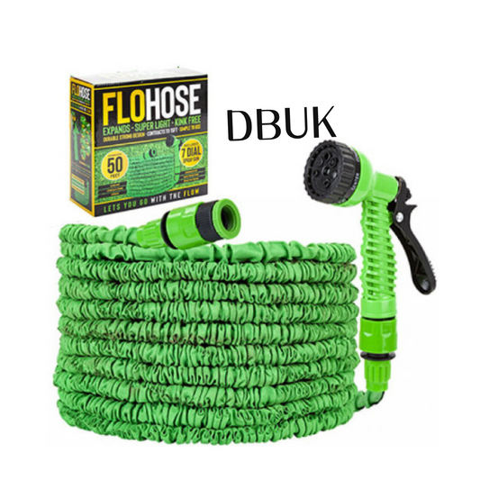 15m Expandable Hose with 7 Dial Spray Gun