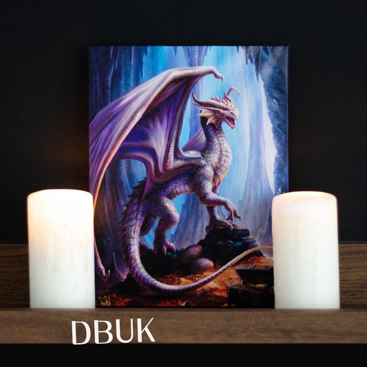19cm x 25cm Treasure Cove Canvas by Anne Stokes